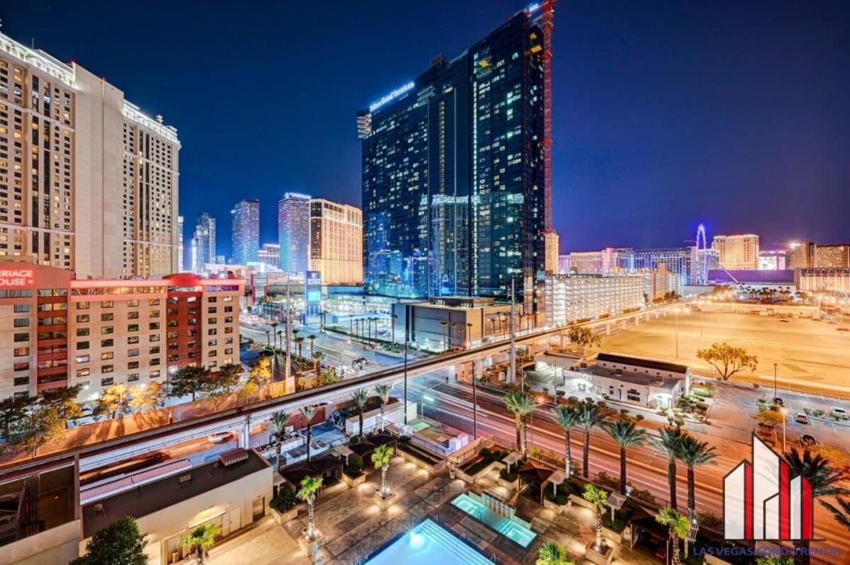 Mgm Signature-08-801 1Br2Ba F1 Strip View Balcony Las Vegas Exterior foto